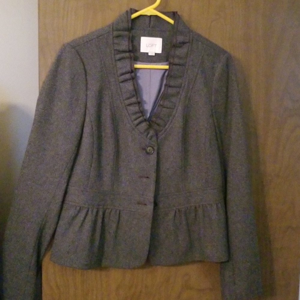 Wool Gray Jacket - image 1